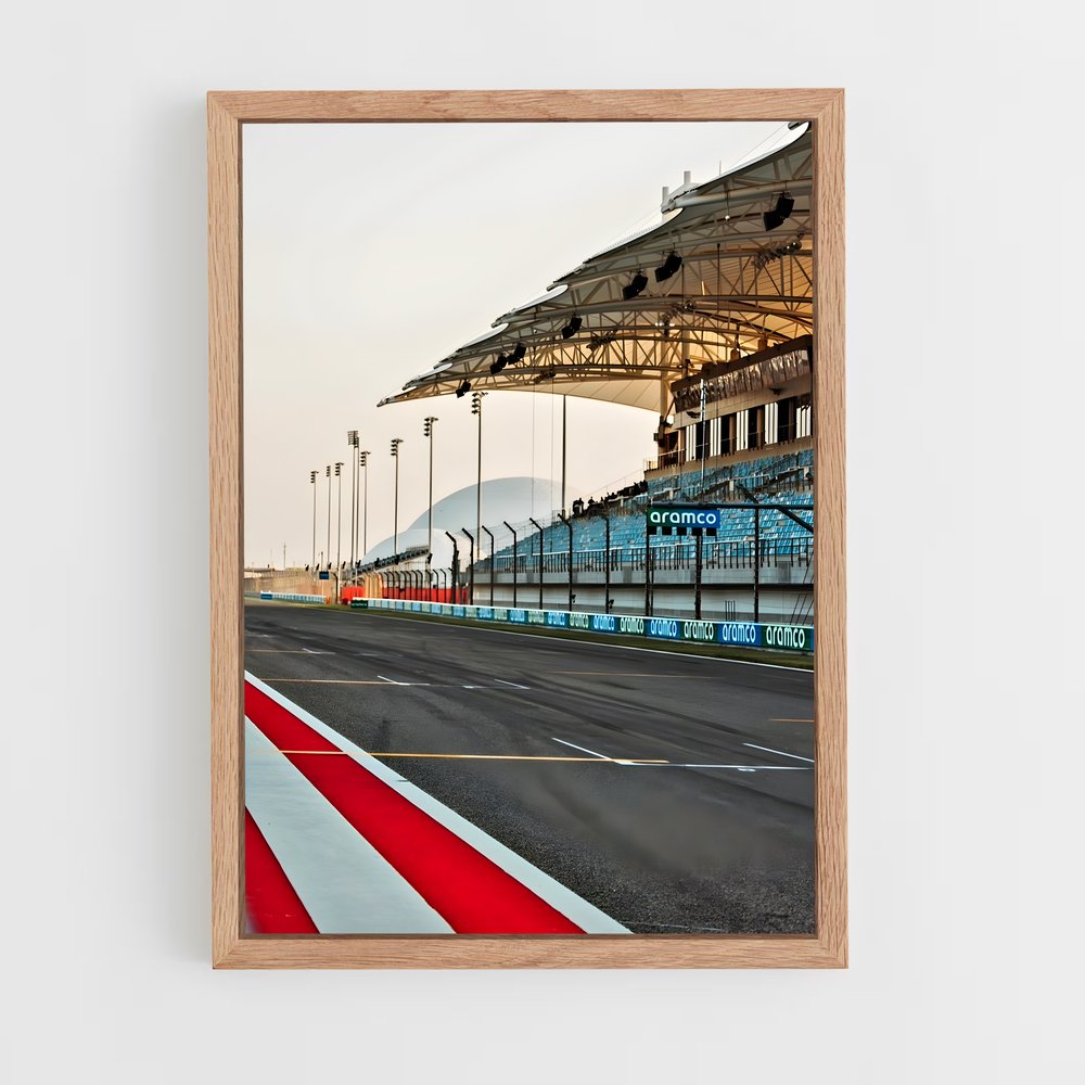 ap-bahrain international circuit-3 cadre Bois clair
