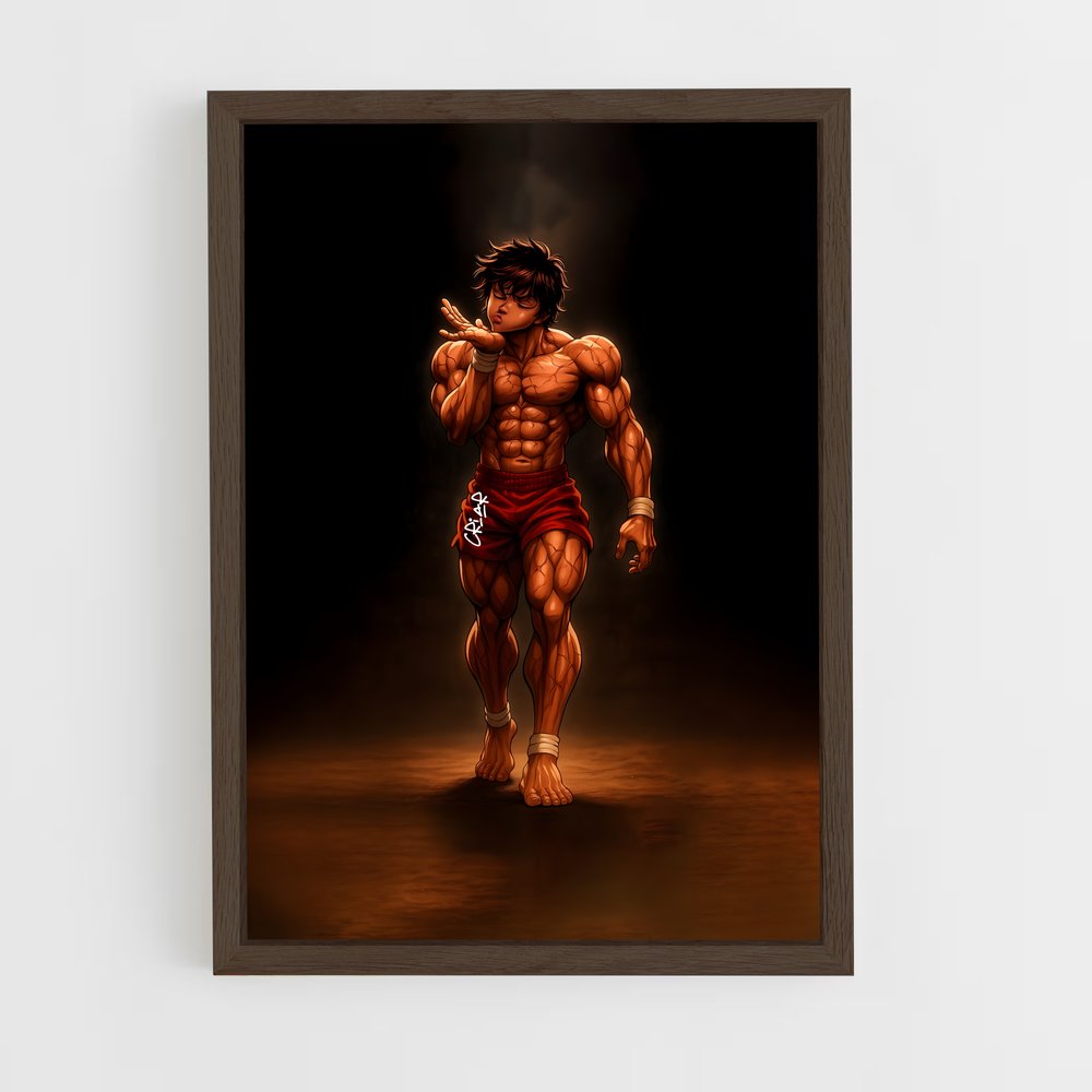 ap-baki-4 cadre Bois foncé