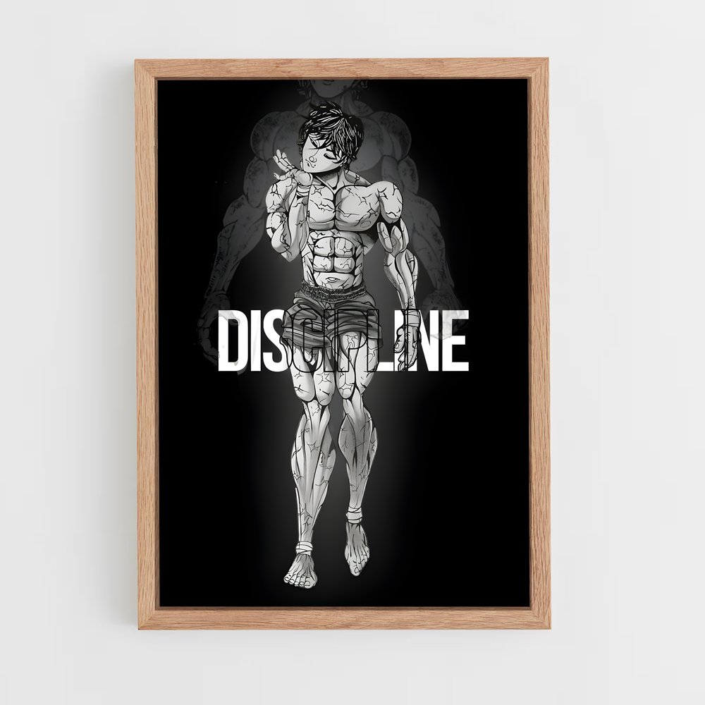 ap-baki hanma-3 cadre Bois clair