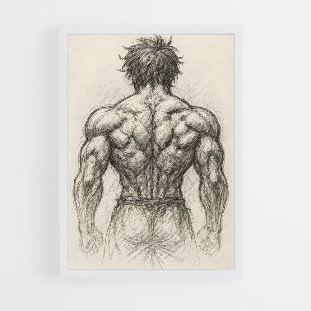 ap-baki hanma-7 cadre Blanc
