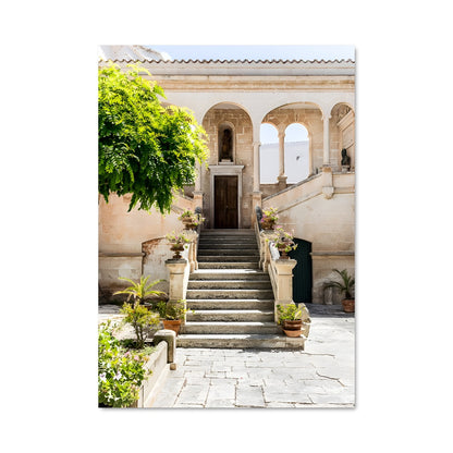 Poster Escalier vers l'Histoire