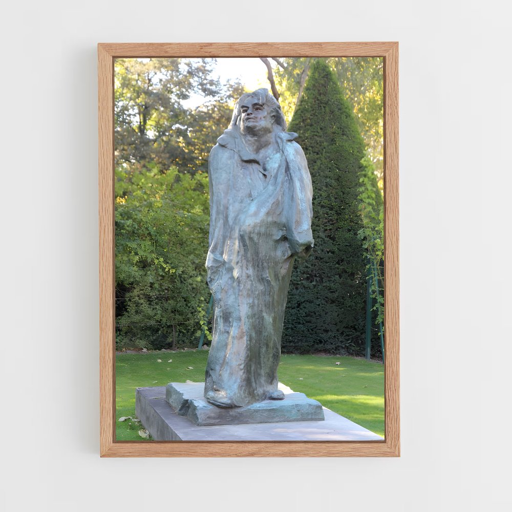 ap-balzac rodin-3 cadre Bois clair