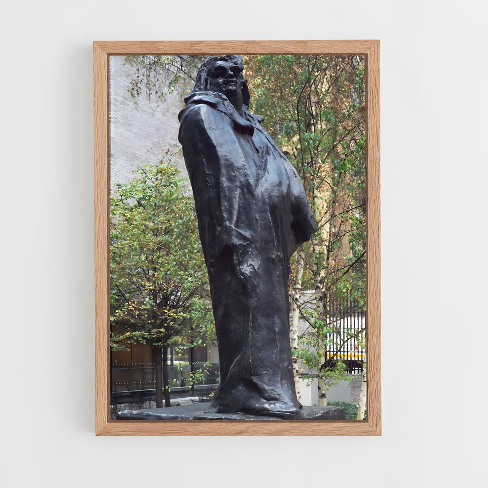 ap-balzac rodin-4 cadre Bois clair