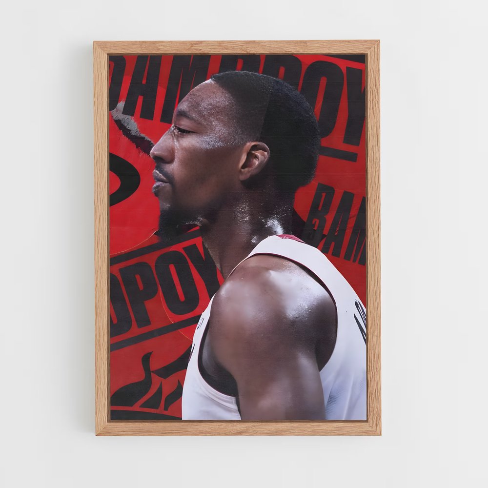 ap-bam adebayo-4 cadre Bois clair