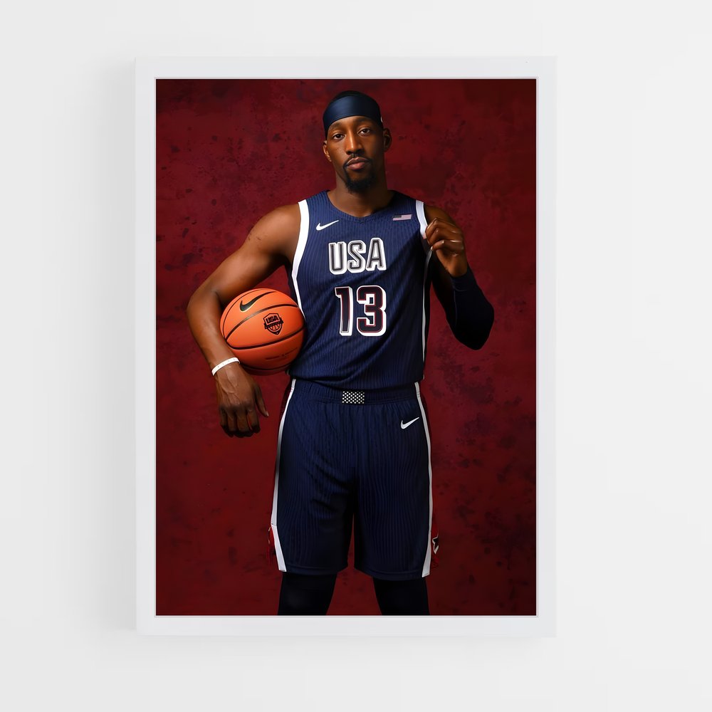 ap-bam adebayo-5 cadre Blanc
