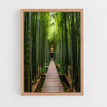 ap-bamboo forest-13 cadre Bois clair