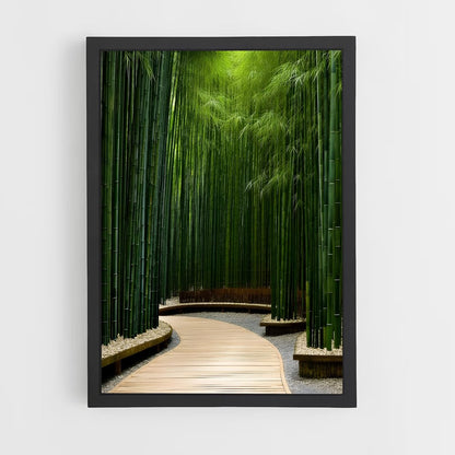ap-bamboo forest-4 cadre Noir