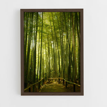 ap-bamboo forest-9 cadre Bois foncé