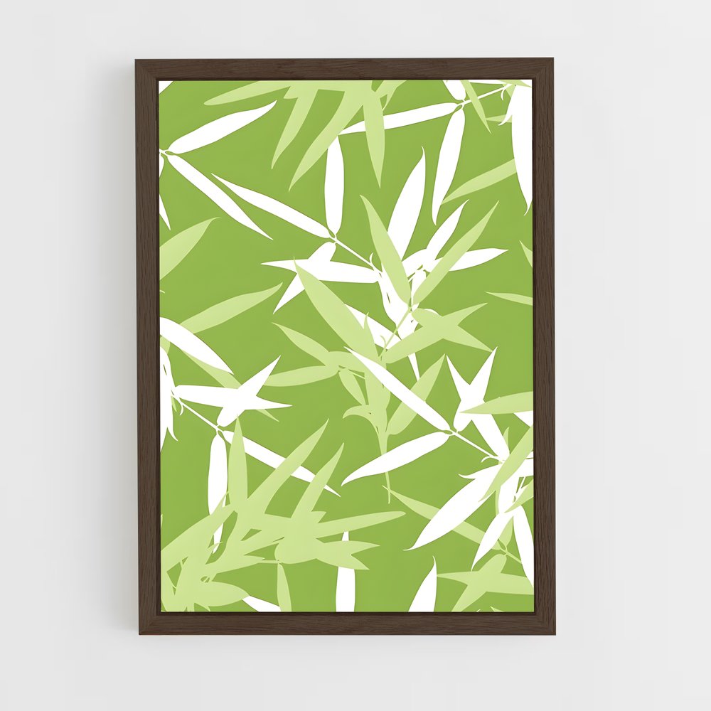 ap-bamboo patterns-13 cadre Bois foncé