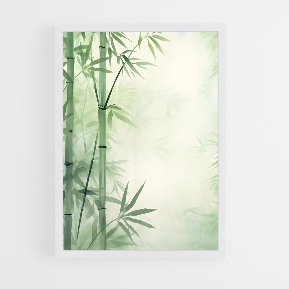 ap-bamboo patterns-2 cadre Blanc