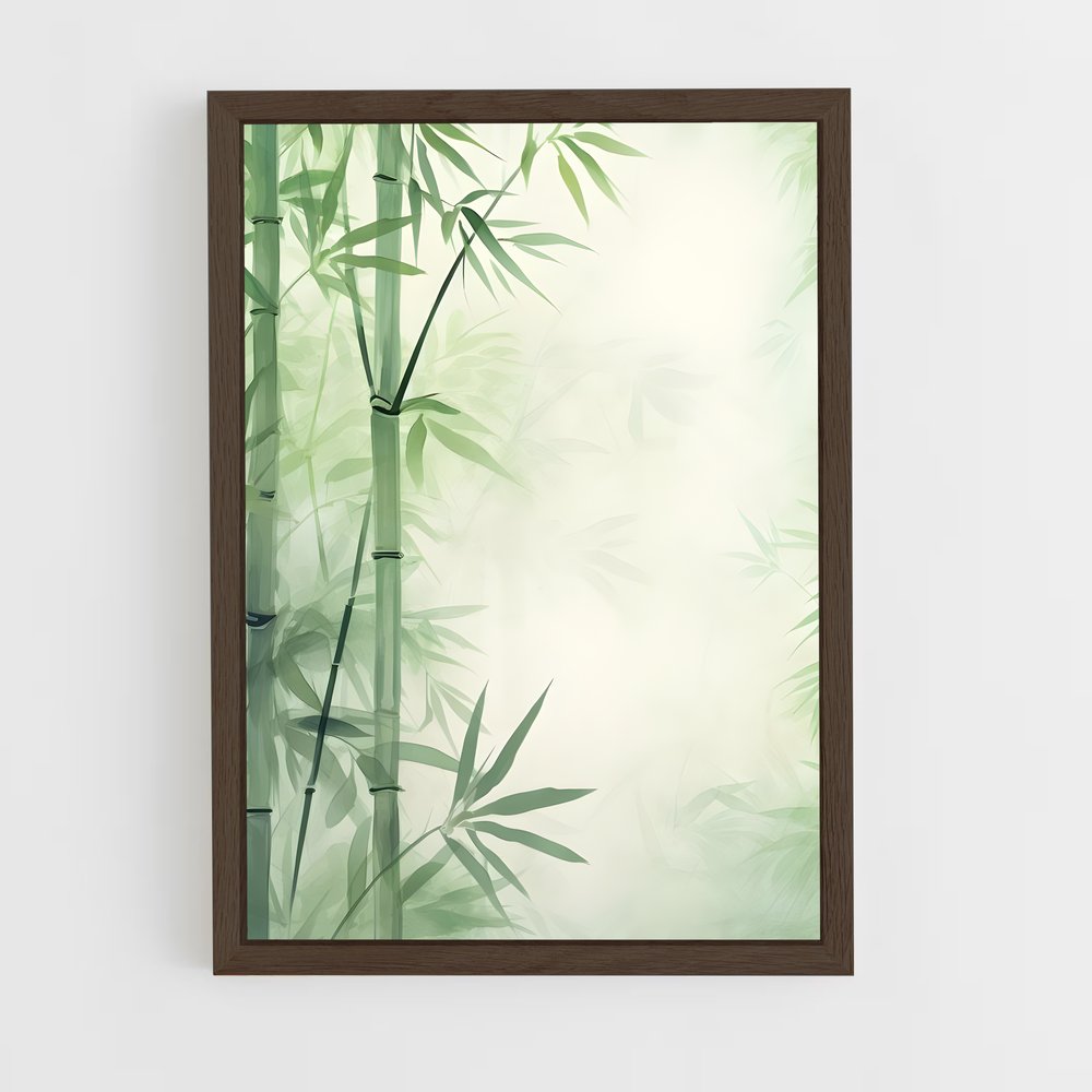 ap-bamboo patterns-2 cadre Bois foncé
