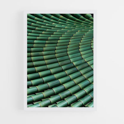 ap-bamboo patterns-3 cadre Blanc