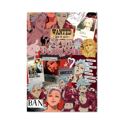 Poster Visages de L'Anime