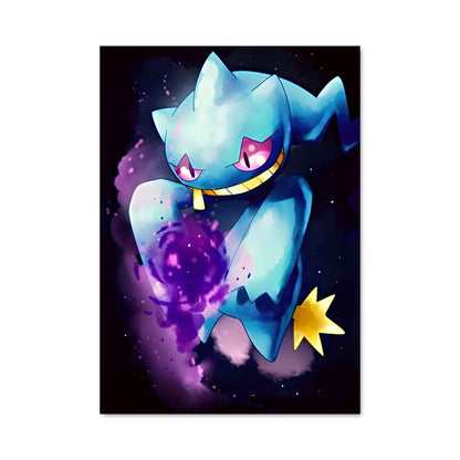 Poster Galaxie Saphir