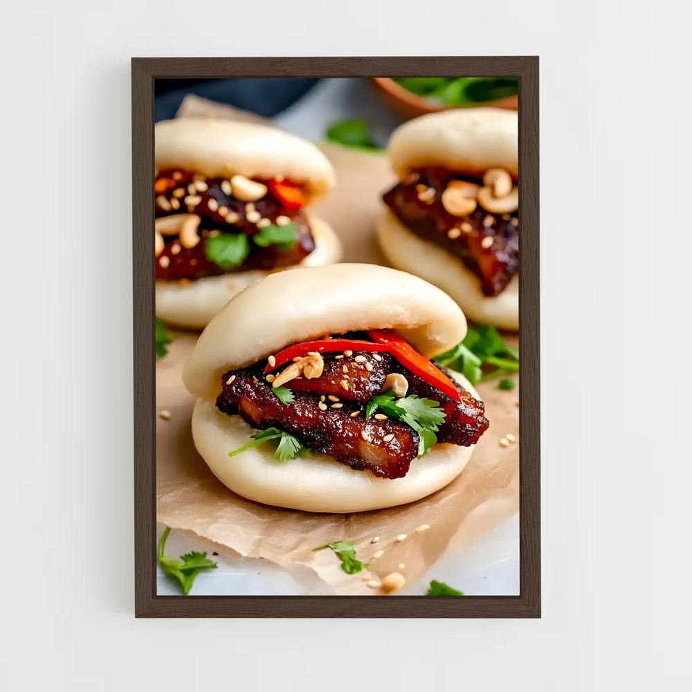 ap-bao bun-1 cadre Bois foncé
