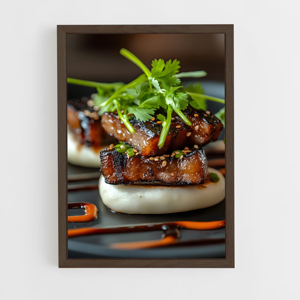 ap-bao bun-6 cadre Bois foncé