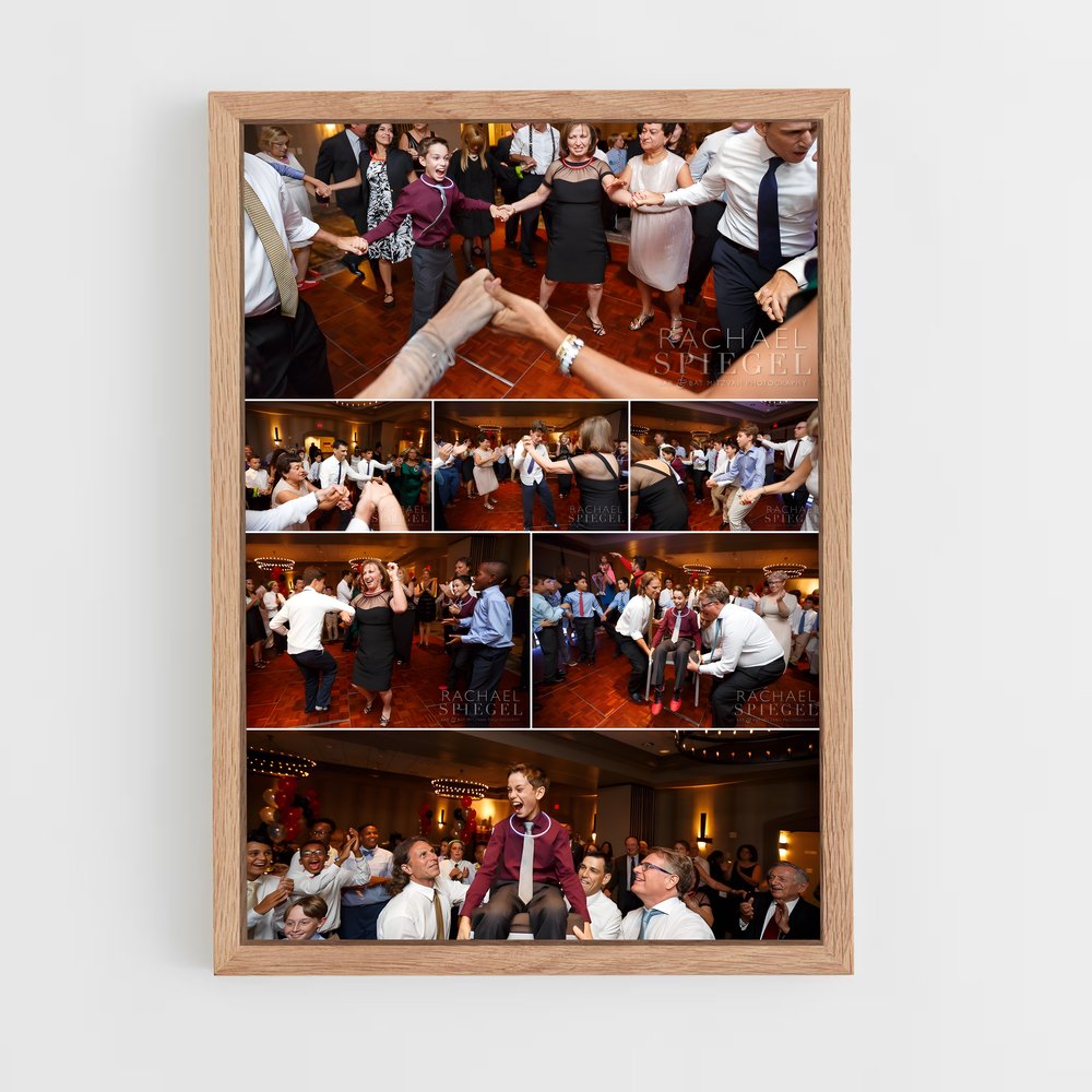 ap-bar mitzvah-1 cadre Bois clair