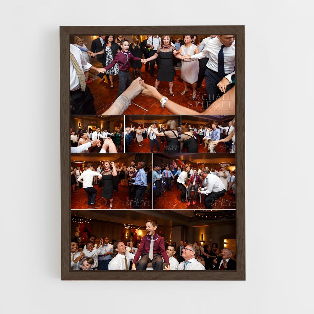 ap-bar mitzvah-1 cadre Bois foncé