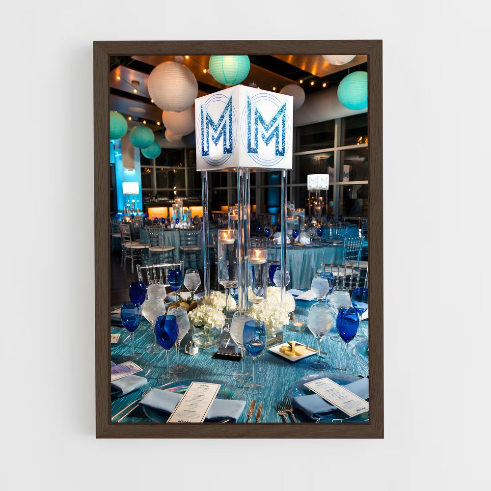ap-bar mitzvah-5 cadre Bois foncé