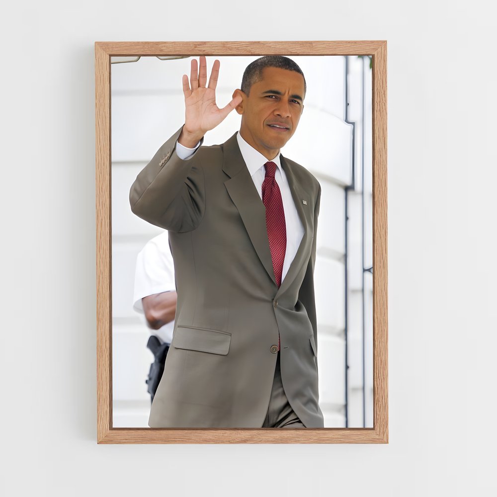 ap-barack obama-2 cadre Bois clair
