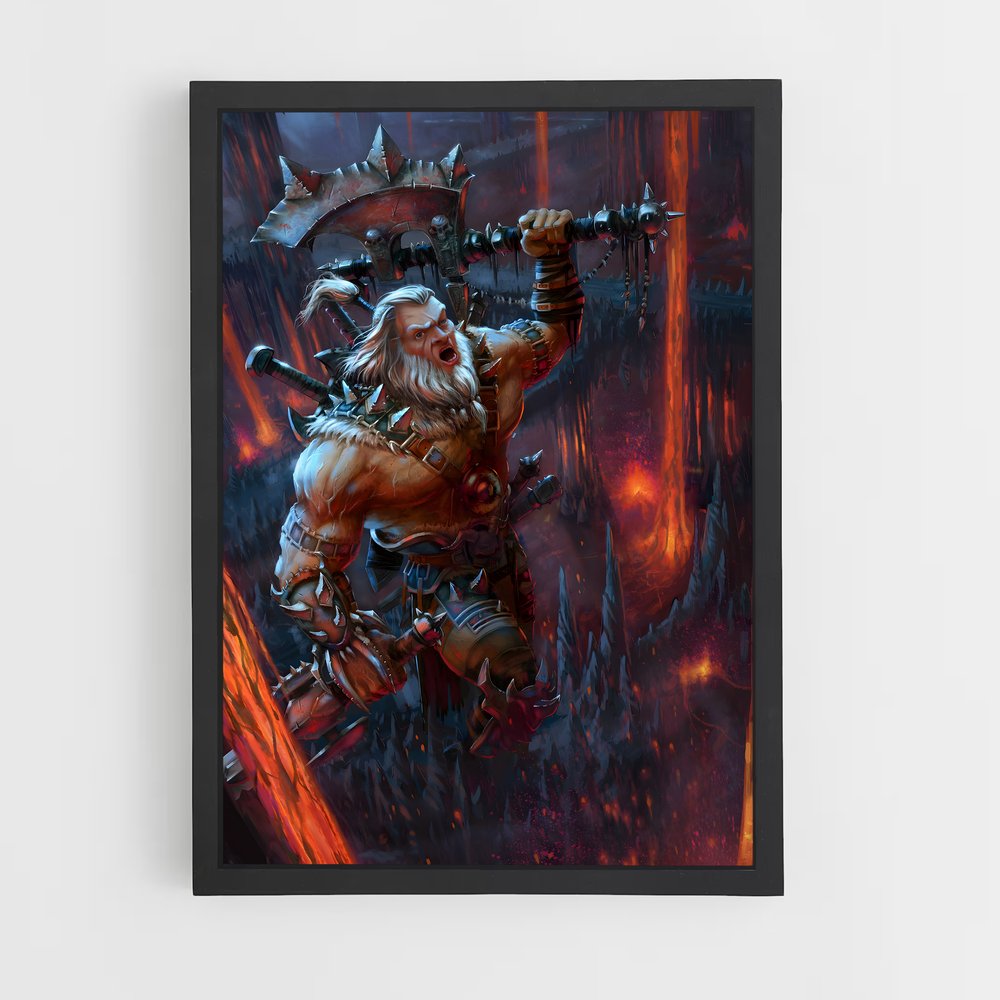 ap-barbarian diablo-1 cadre Noir