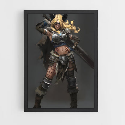 ap-barbarian diablo-4 cadre Noir