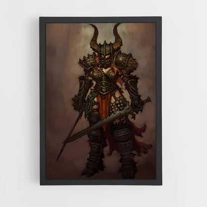 ap-barbarian diablo-5 cadre Noir