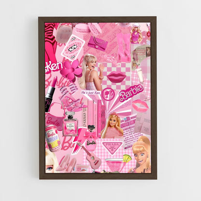 ap-barbie-4 cadre Bois foncé