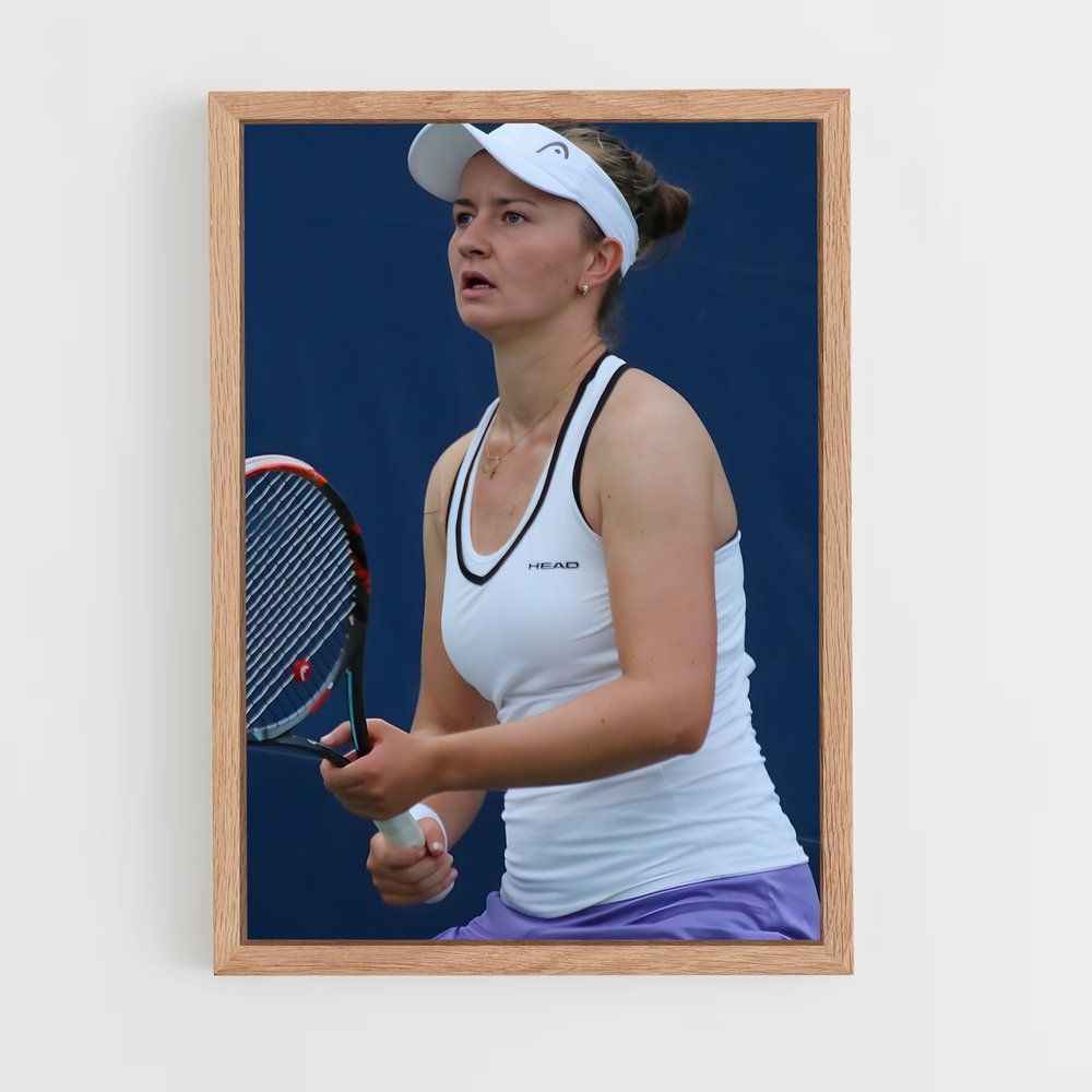 ap-barbora krejcikova-1 cadre Bois clair