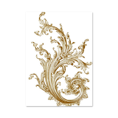 Poster Bouquet Baroque