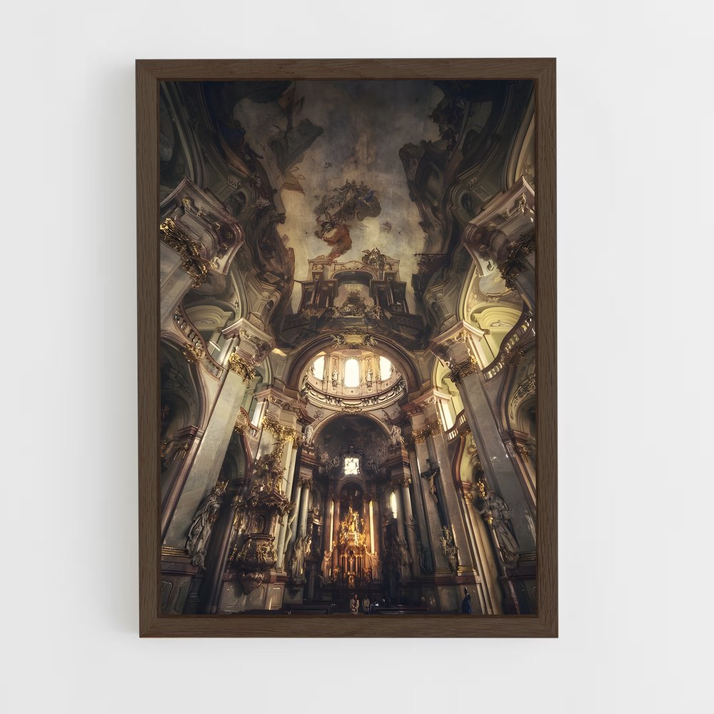 ap-baroque architecture-10 cadre Bois foncé