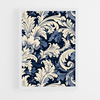 ap-baroque patterns-1 cadre Blanc