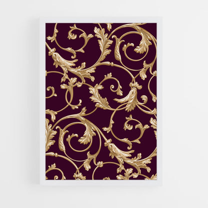 ap-baroque patterns-7 cadre Blanc