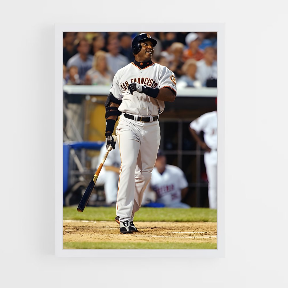 ap-barry bonds-1 cadre Blanc