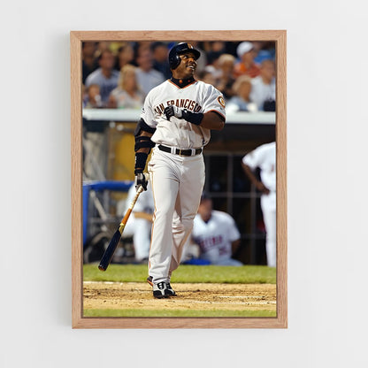 ap-barry bonds-1 cadre Bois clair