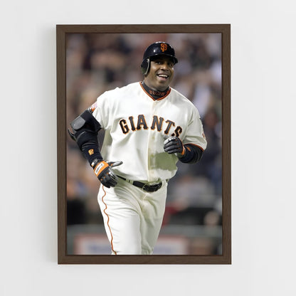 ap-barry bonds-4 cadre Bois foncé