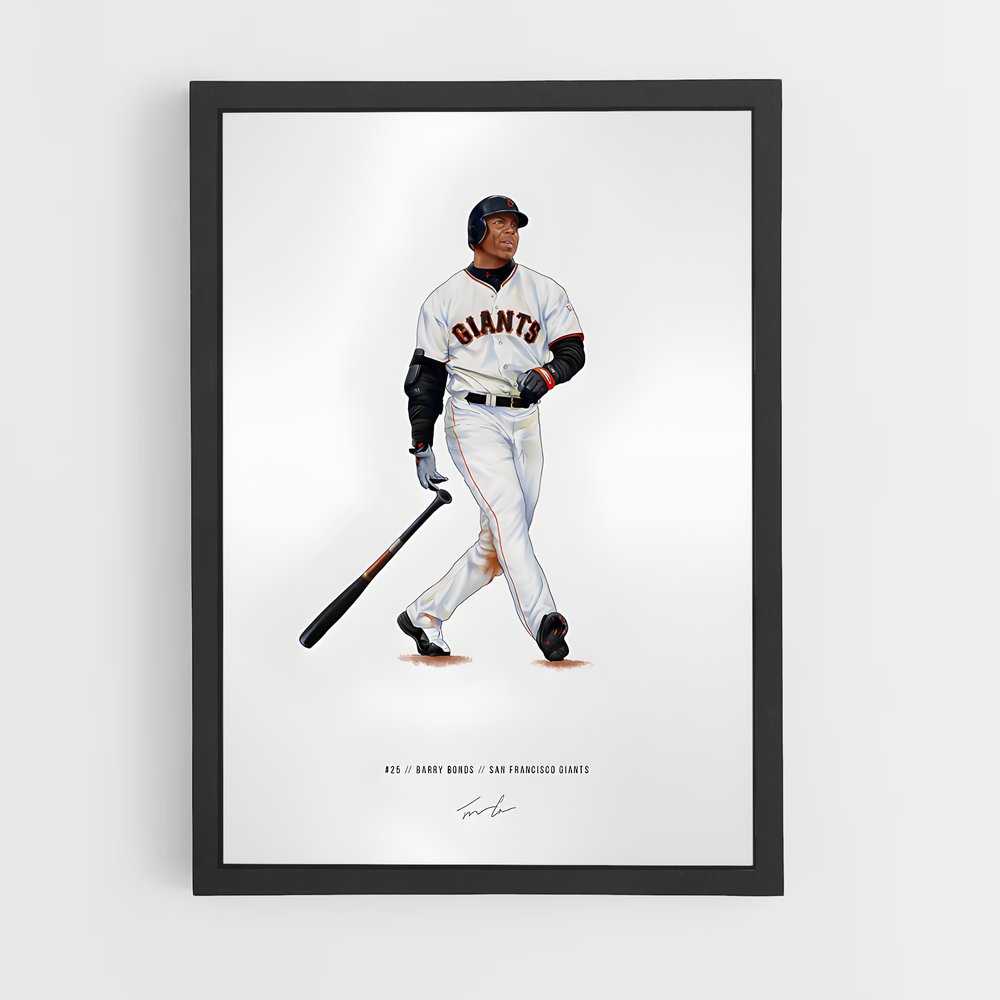 ap-barry bonds-6 cadre Noir