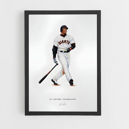 ap-barry bonds-6 cadre Noir