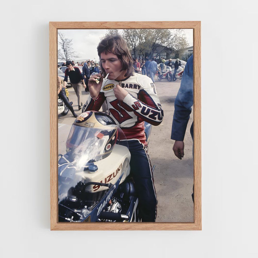 ap-barry sheene-1 cadre Bois clair