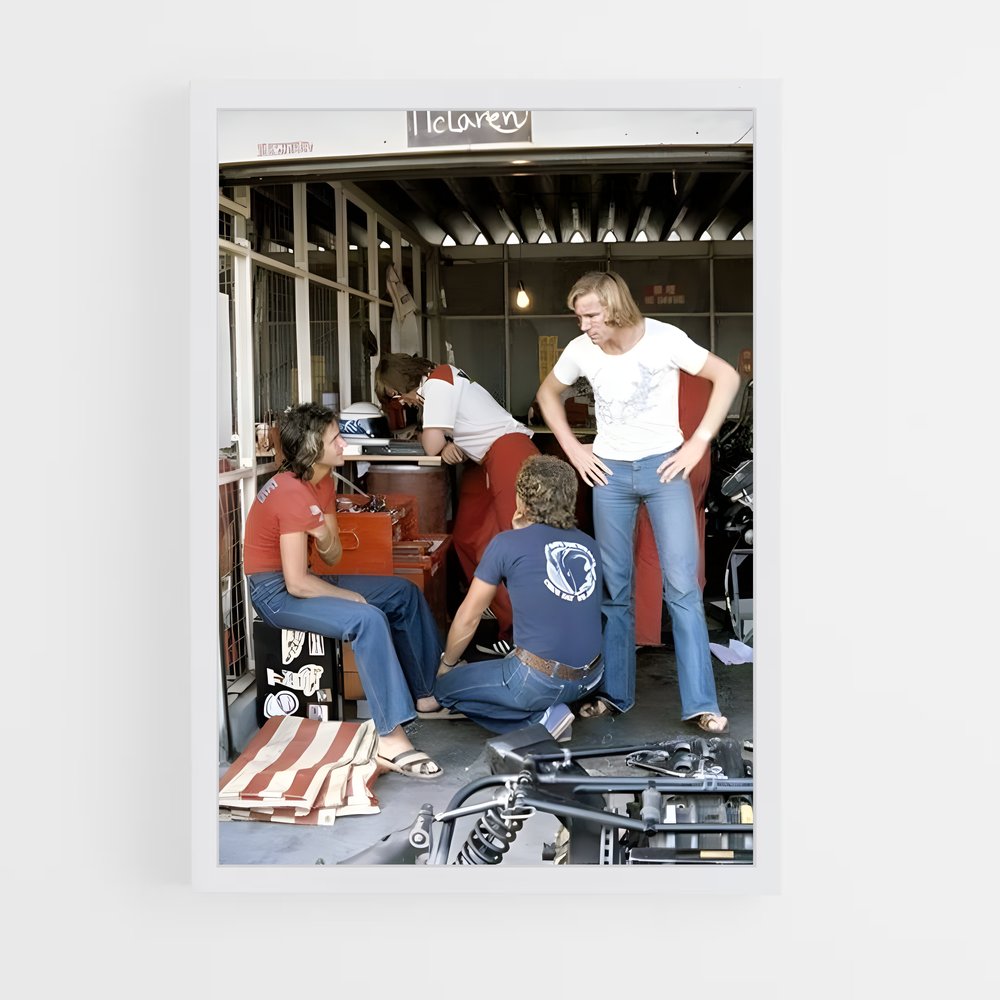 ap-barry sheene-5 cadre Blanc