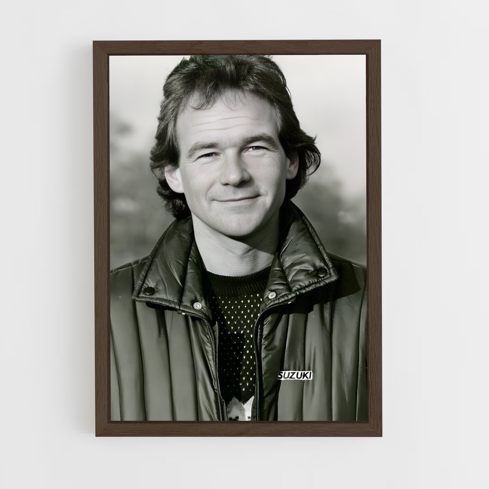 ap-barry sheene-6 cadre Bois foncé