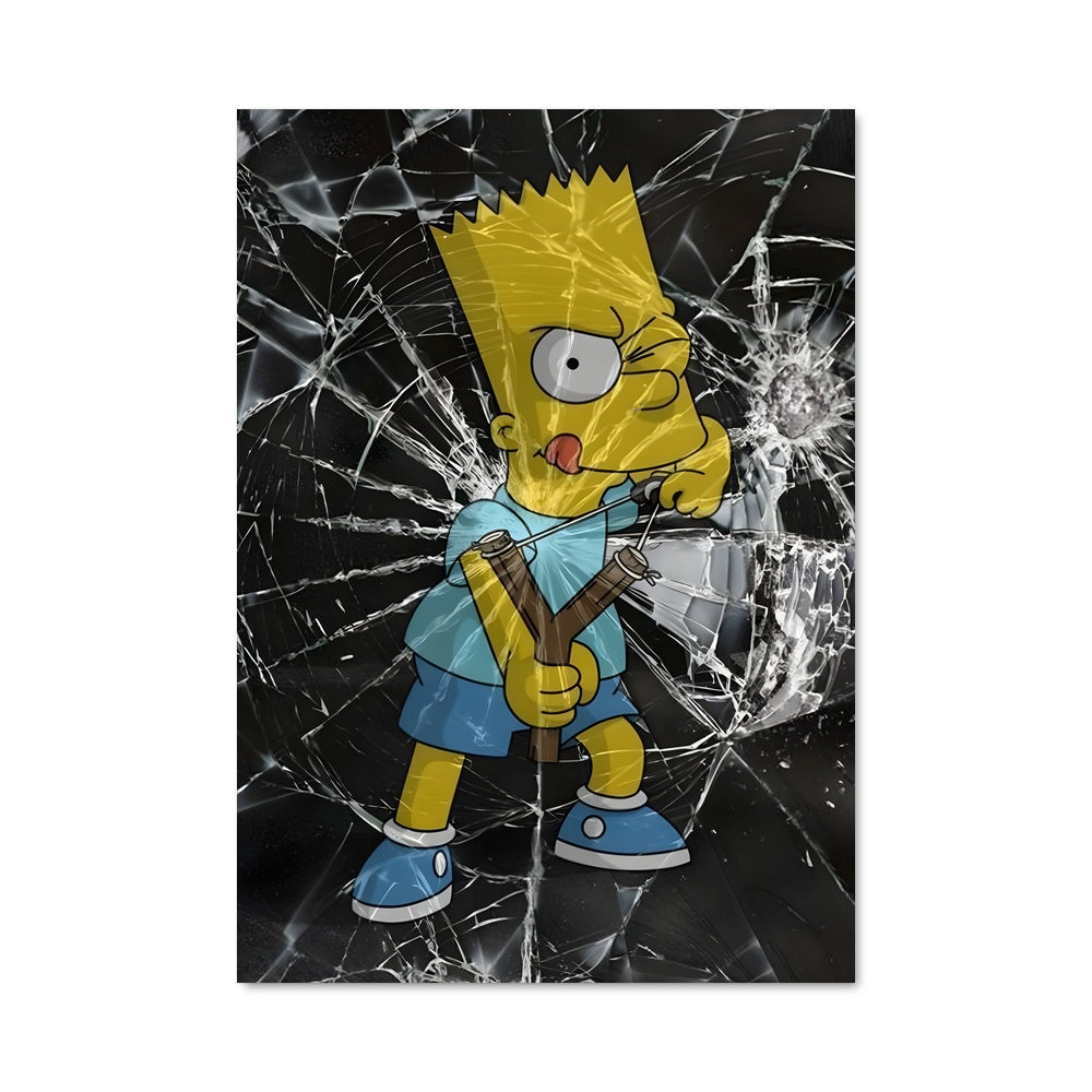 Poster Simpson Smashed