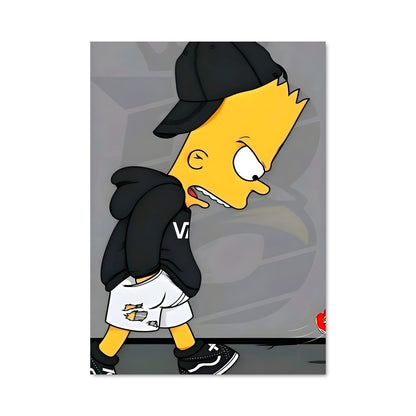 Poster Bart le Rebelle