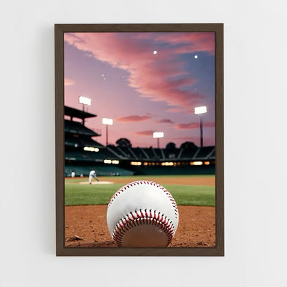 ap-baseball-1 cadre Bois foncé