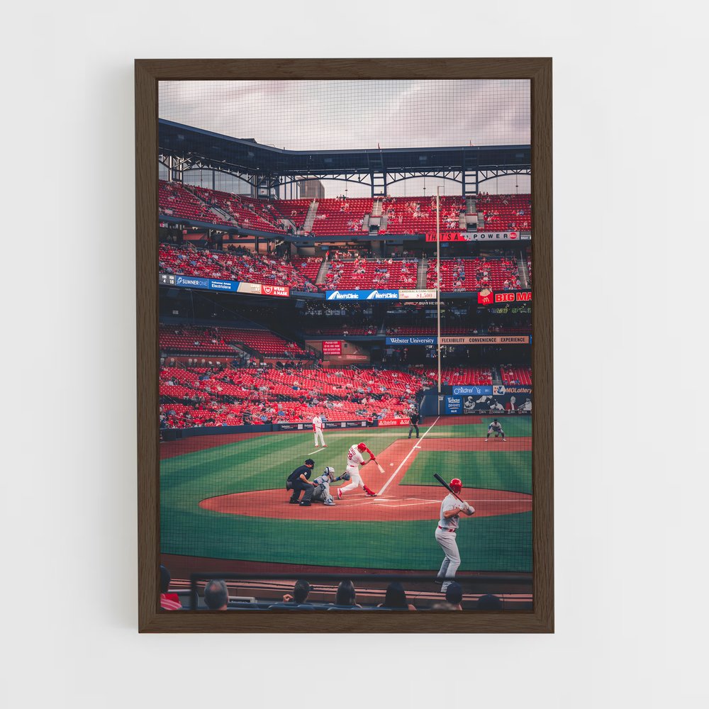 ap-baseball-4 cadre Bois foncé