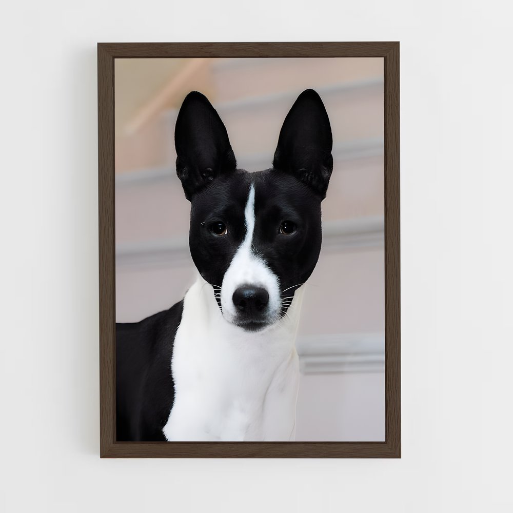 ap-basenji-2 cadre Bois foncé