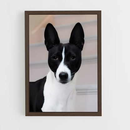 ap-basenji-2 cadre Bois foncé