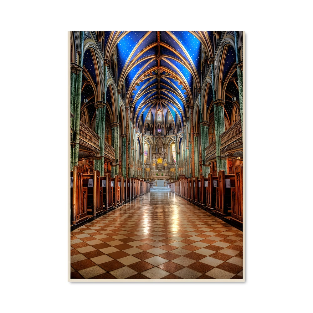 Poster Cathédrale Céleste