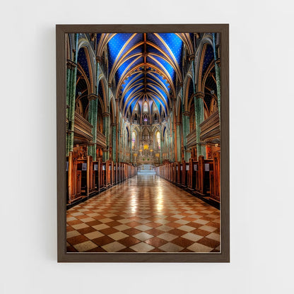 ap-basilica notre dame de la paix yamoussoukro-4 cadre Bois foncé