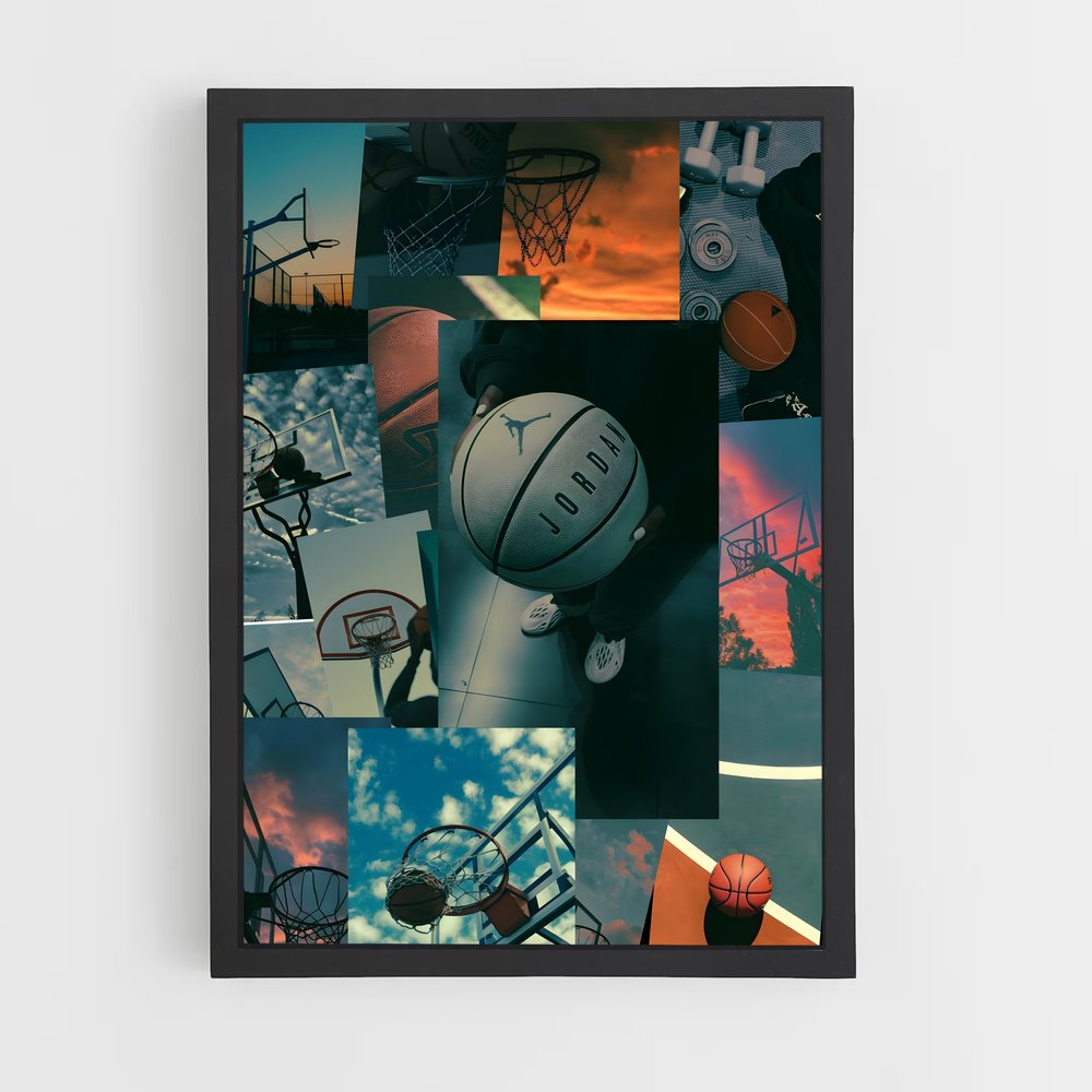 ap-basketball-4 cadre Noir